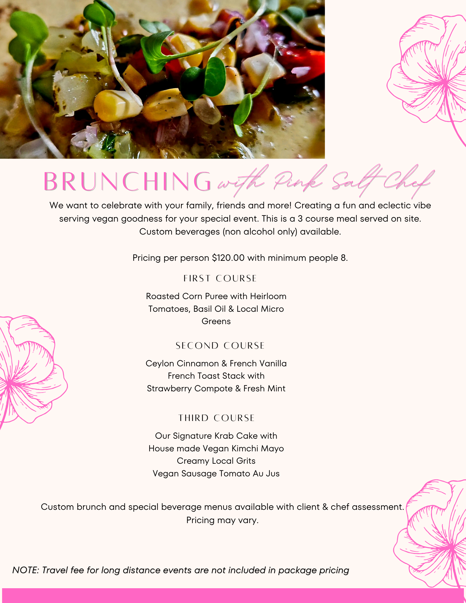 Brunching with Pink Salt Chef